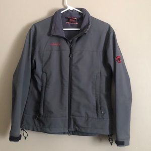 Mammut light weight soft shell jacket, size M